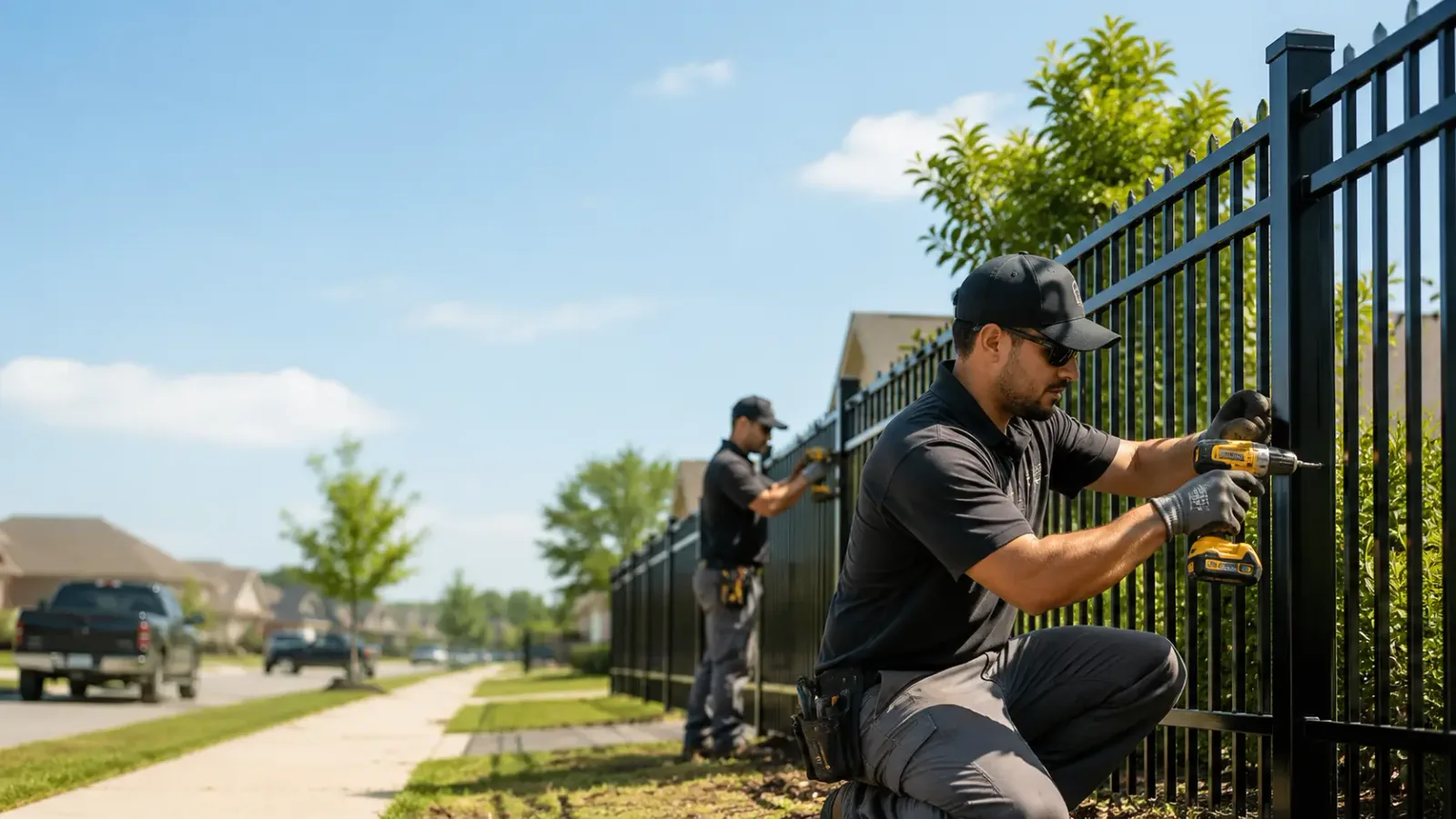 Metal Fence Installation in Clarksville, MD